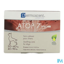Afbeelding in Gallery-weergave laden, Dermoscent Atop 7 Spot On Hond 20-40kg 4x2,4ml
