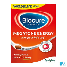 Load image into Gallery viewer, Biocure Megatone Energy La Tabl 60
