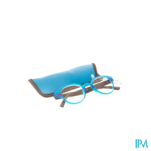 Afbeelding in Gallery-weergave laden, Pharmaglasses Leesbril Round +1.50 Blue/black
