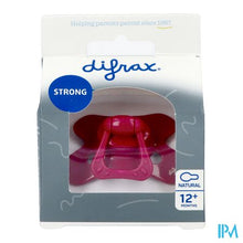 Afbeelding in Gallery-weergave laden, Difrax Fopspeen Natural 12m+ Uni Wildberry
