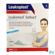 Afbeelding in Gallery-weergave laden, Leukomed Sorbact 8cmx10cm 3 Leukoplast
