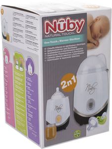 Nuby 2-in-1 flessenwarmer en sterilisator