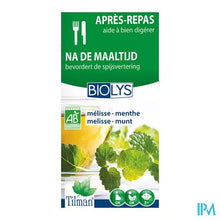 Chargement de l'image dans la galerie, Biolys Melissa-mint Bio Tea-bags 20
