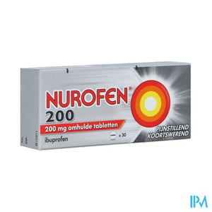 Nurofen Omhulde Tabl 30x200mg