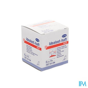 Idealast-haft Rood 6cmx4m 1 P/s