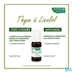 Phytosun Tijm Linalol Eco 5ml