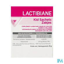 Load image into Gallery viewer, Lactibiane Kid Zakjes 10x1g Nf
