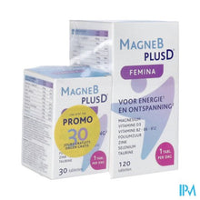 Load image into Gallery viewer, Magnebplusd Femina Vip Tabl 120+30
