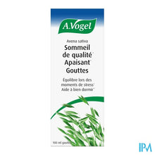 Afbeelding in Gallery-weergave laden, A.vogel Avena Sativa Nachtrust Druppels 100ml
