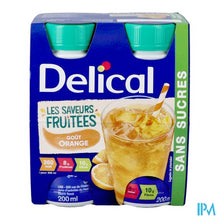 Afbeelding in Gallery-weergave laden, Delical Fruitdrink Sinaasappel 4x200ml
