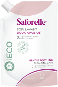 Saforelle Zachte Wasoplossing Eco Navul.400ml