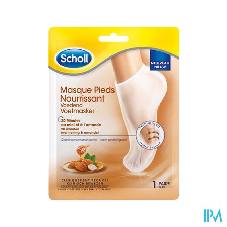 Scholl Voetmasker Honing&amandel 30g