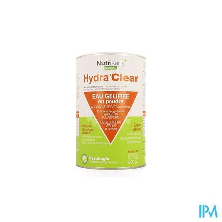 Hydra Clear Suiker Zoetstoffen Abrikoos 950g