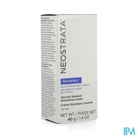 Neostrata Glycolic Renewal Smoothing Cr Tube 40g