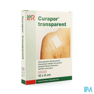 Curapor Transparant Steriel 10cmx 8cm 5 13100