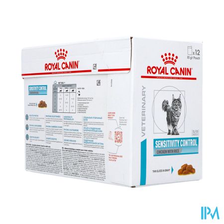 Royal Canin Cat Sensi.contr.chicken Rice Wet12x85g