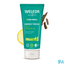 Afbeelding in Gallery-weergave laden, Weleda Men Energy Fresh 3in1 Douchegel Tube 200ml
