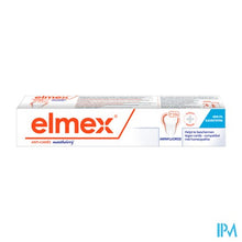 Afbeelding in Gallery-weergave laden, Elmex A/caries Z/menthol Tandpasta Tube 75ml
