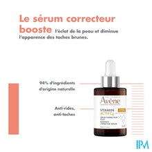 Afbeelding in Gallery-weergave laden, Avene Vitamine Activ Cg Corr.serum Stral Teint30ml
