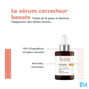 Avene Vitamine Activ Cg Corr.serum Stral Teint30ml