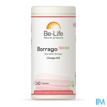 Afbeelding in Gallery-weergave laden, Borrago 500 Be Life Bio Caps 140
