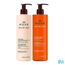 Load image into Gallery viewer, Nuxe Reve De Miel Duo Reinig. Gel+lich. Cr 2x400ml
