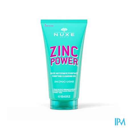 Nuxe Zinc Power Purifying Cleansing Gel 150ml