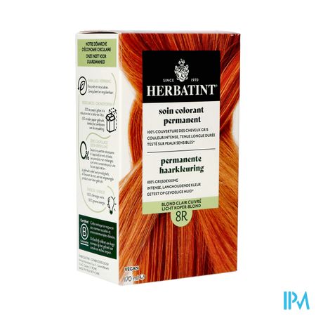 Herbatint 8r Licht Koperblond 170ml