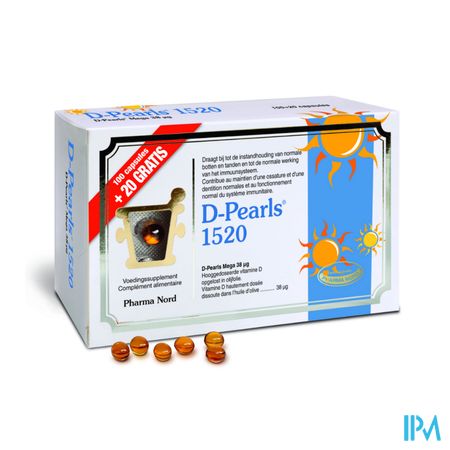 D-pearls 1520 Caps 100+20 Promo