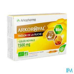 Arkoroyal Koninginnebrij Bio 1500mg Amp 20x10ml