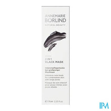 Afbeelding in Gallery-weergave laden, Annemarie Borlind Skin Pore Black Mask 75ml
