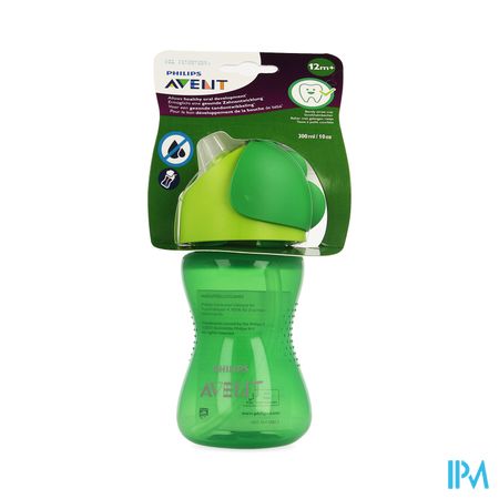 Philips Avent Drinkbeker Rietje Boy Groen 300ml SCF798/01