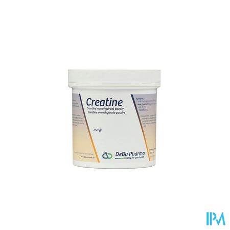 Creatine Monohydraat Pdr Oplosbaar 250g Deba