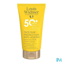 Afbeelding in Gallery-weergave laden, Widmer Face Sun Protection Anti-ageing 50+ Zonder Parfum 50ml
