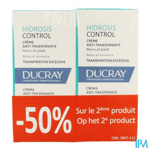 Afbeelding in Gallery-weergave laden, Ducray Hidrosis Control Creme Duo Promo 2x50ml
