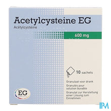 Afbeelding in Gallery-weergave laden, Acetylcysteine EG Sach 10X600Mg
