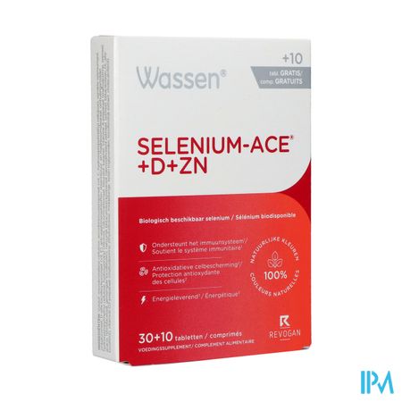 Selenium-ace+d+zn Comp 30 + Comp 10 Gratis Revogan