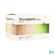 Mucoperm Apple+ Pdr Zakje 60x 4g