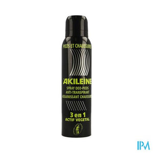 Akileine Deo Voetspray A/transp. Schoenen 150ml