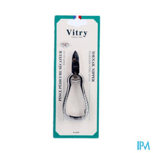 Afbeelding in Gallery-weergave laden, Nageltang Met Bufferveer Inox 12.5cm Klein Model
