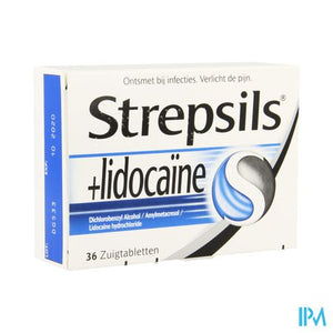 Strepsils + Lidocaine Past 36