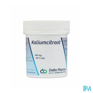 Kaliumcitraat 600mg V-caps 60 Deba