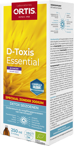 D Toxis Essential Zonder Iodium Appel Bio 250ml