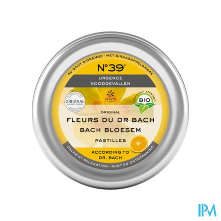 Bachbloesem Bio Pastilles N°39 Noodgevallen 50g