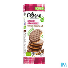 Afbeelding in Gallery-weergave laden, Celiane Granenkoek Melkchocolade Bio 150g Revogan
