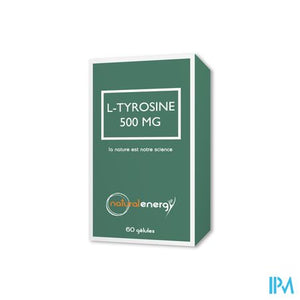 Natural Energy - l-tyrosine 500mg Caps60