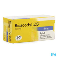 Bisacodyl EG  5Mg Omhulde Tabl 40 X 5Mg