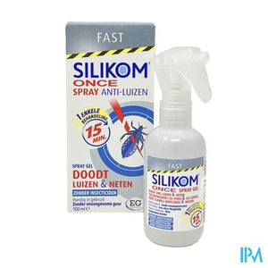 Silikom Once Spray Gel A/Luizen              100Ml