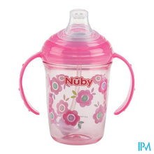 Afbeelding in Gallery-weergave laden, Nuby Antilekbeker Uit Tritan Met Print 240ml 6m+
