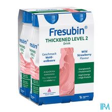 Afbeelding in Gallery-weergave laden, Fresubin Thickened Level 2 Drink Aardbei 4x200ml
